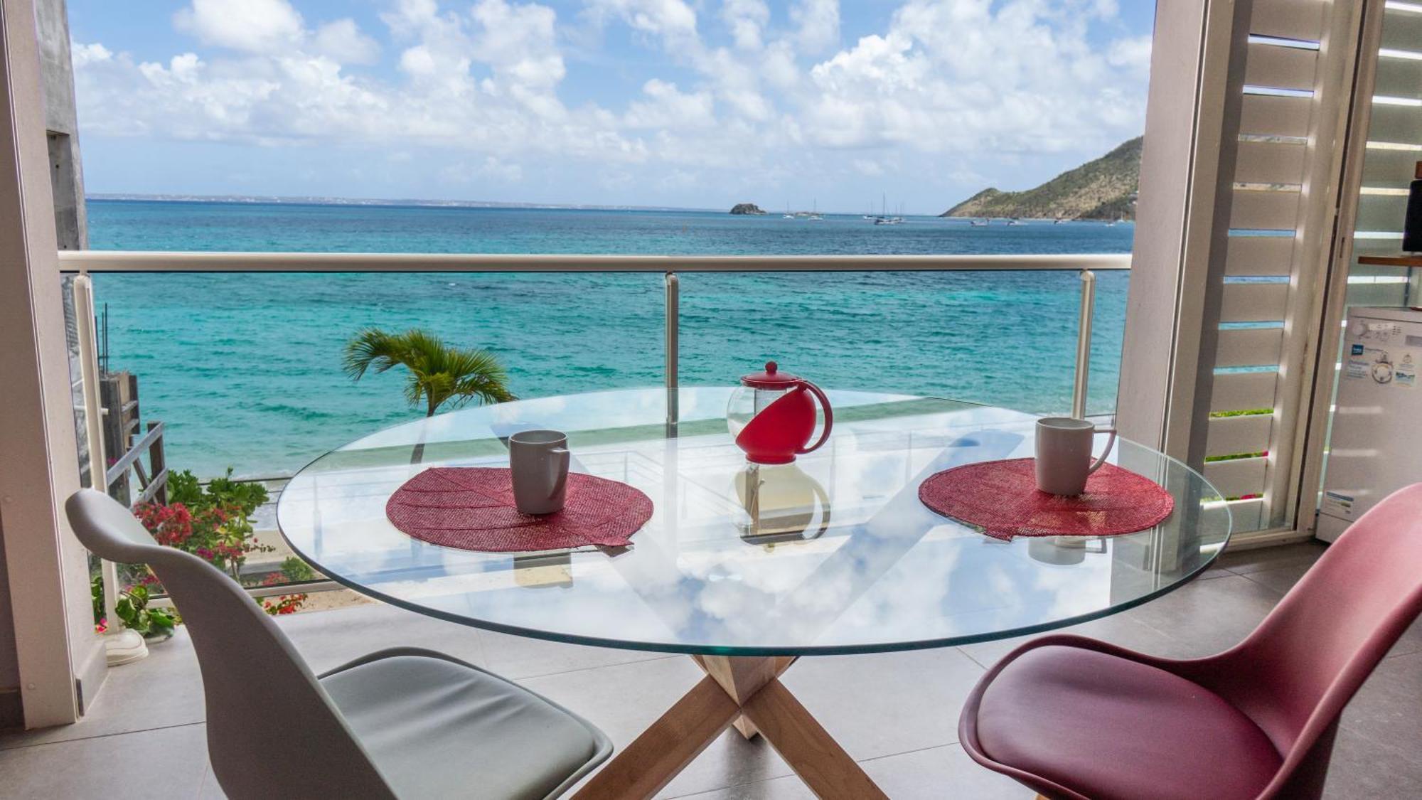 Official Page "Residence Bleu Marine" - Sea View Apartments & Studios - Saint-Martin French Side Grand Case Zimmer foto